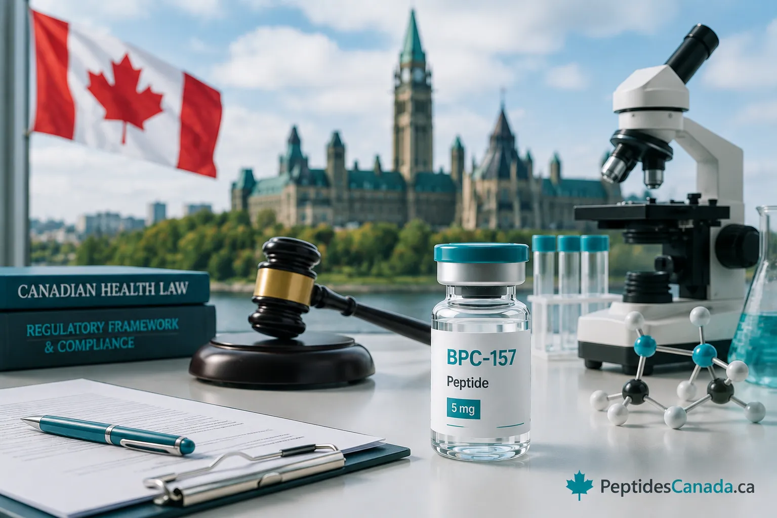 BPC-157 legal and regulatory status in Canada