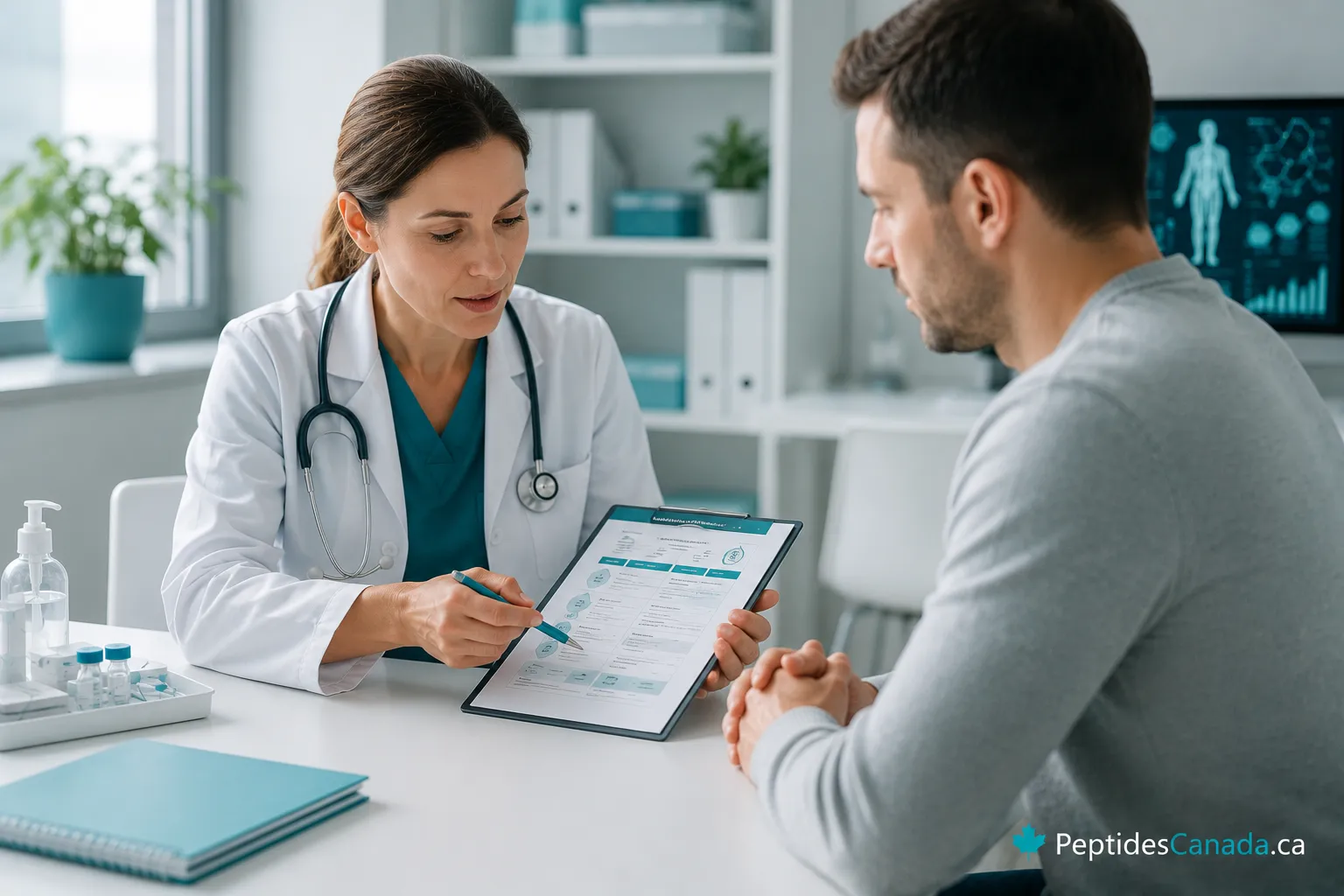 CJC-1295 peptide safety considerations in Canada