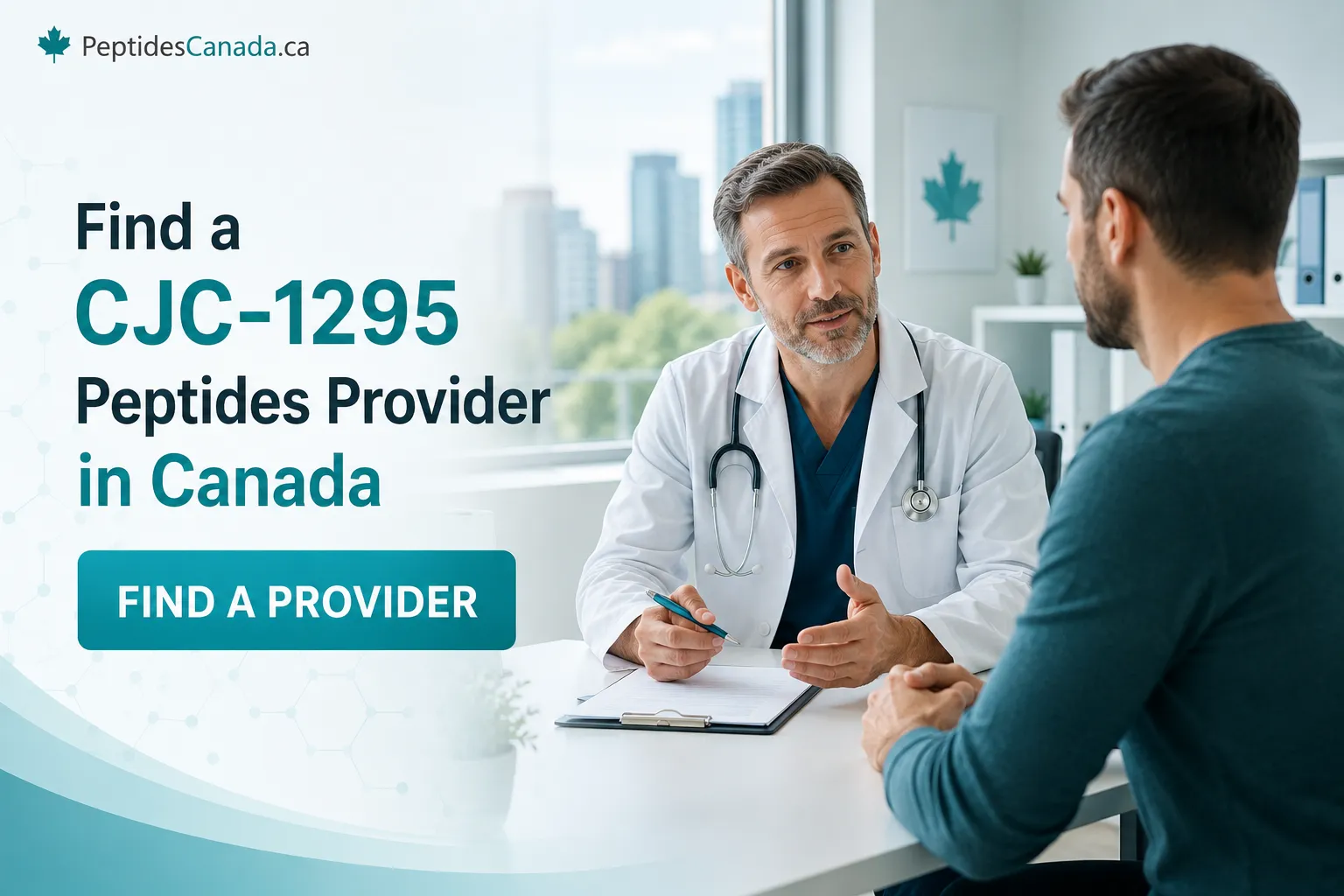 Find a CJC-1295 peptide provider in Canada