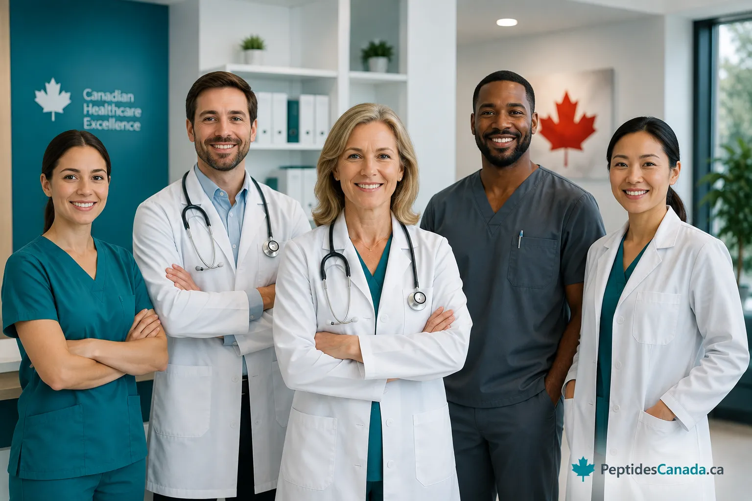 Peptides Canada network of Canadian healthcare professionals