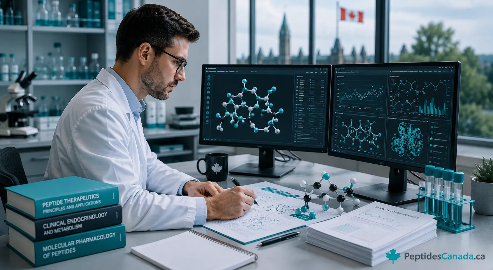 Peptide research and clinical evidence in Canada